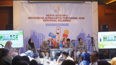 Pertamina Patra Niaga Gelar Media Briefing AJP 2024 di Makassar