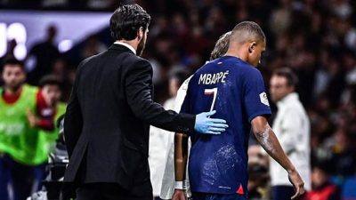 Liga Prancis: PSG Menang, Mbappe Cedera
